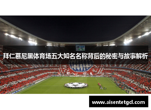 拜仁慕尼黑体育场五大知名名称背后的秘密与故事解析